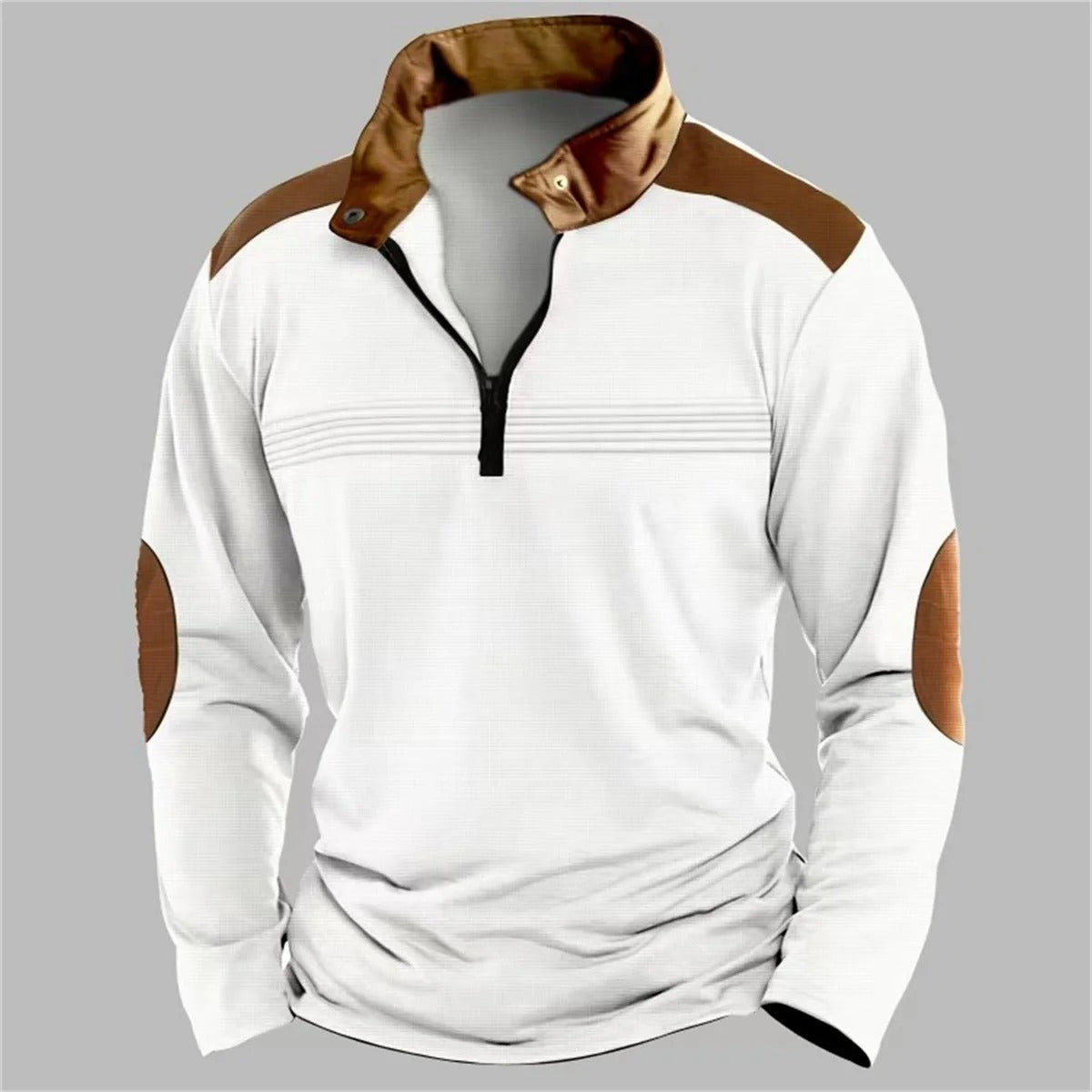 Nigel™ Comfortable Sweater with Long Sleeves