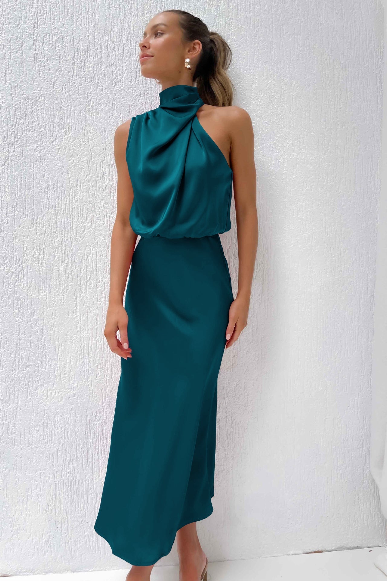 Mariana™ Long Satin Dress