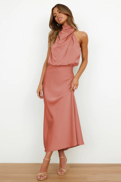 Mariana™ Long Satin Dress