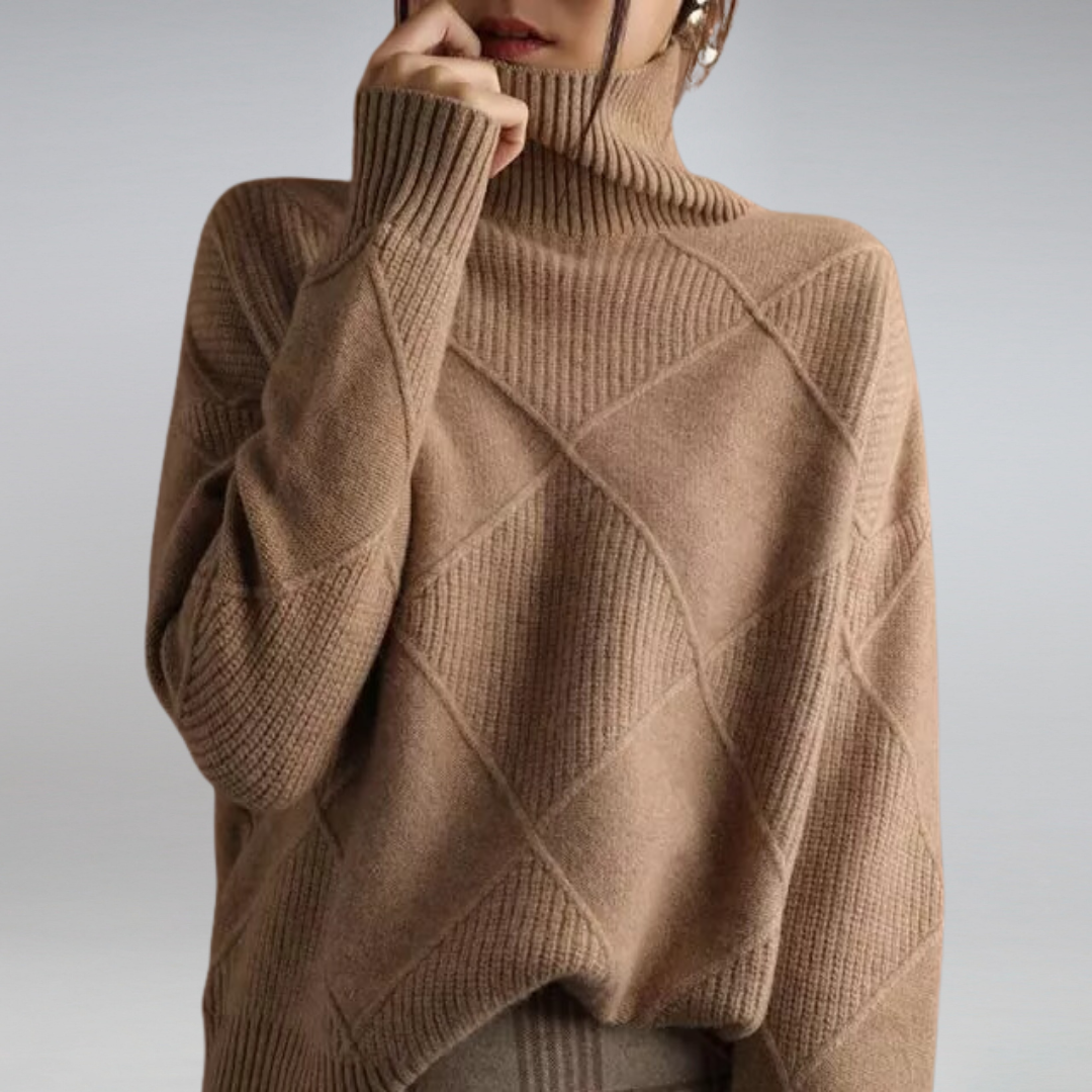 Rose™ Roll Neck Jumper