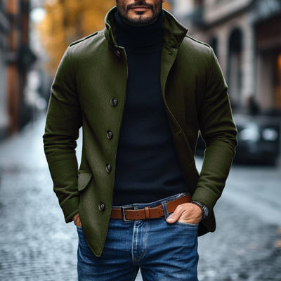 Rowan™ Tailored Wool-Blend Coat