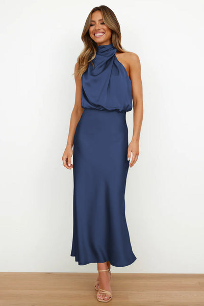 Mariana™ Long Satin Dress