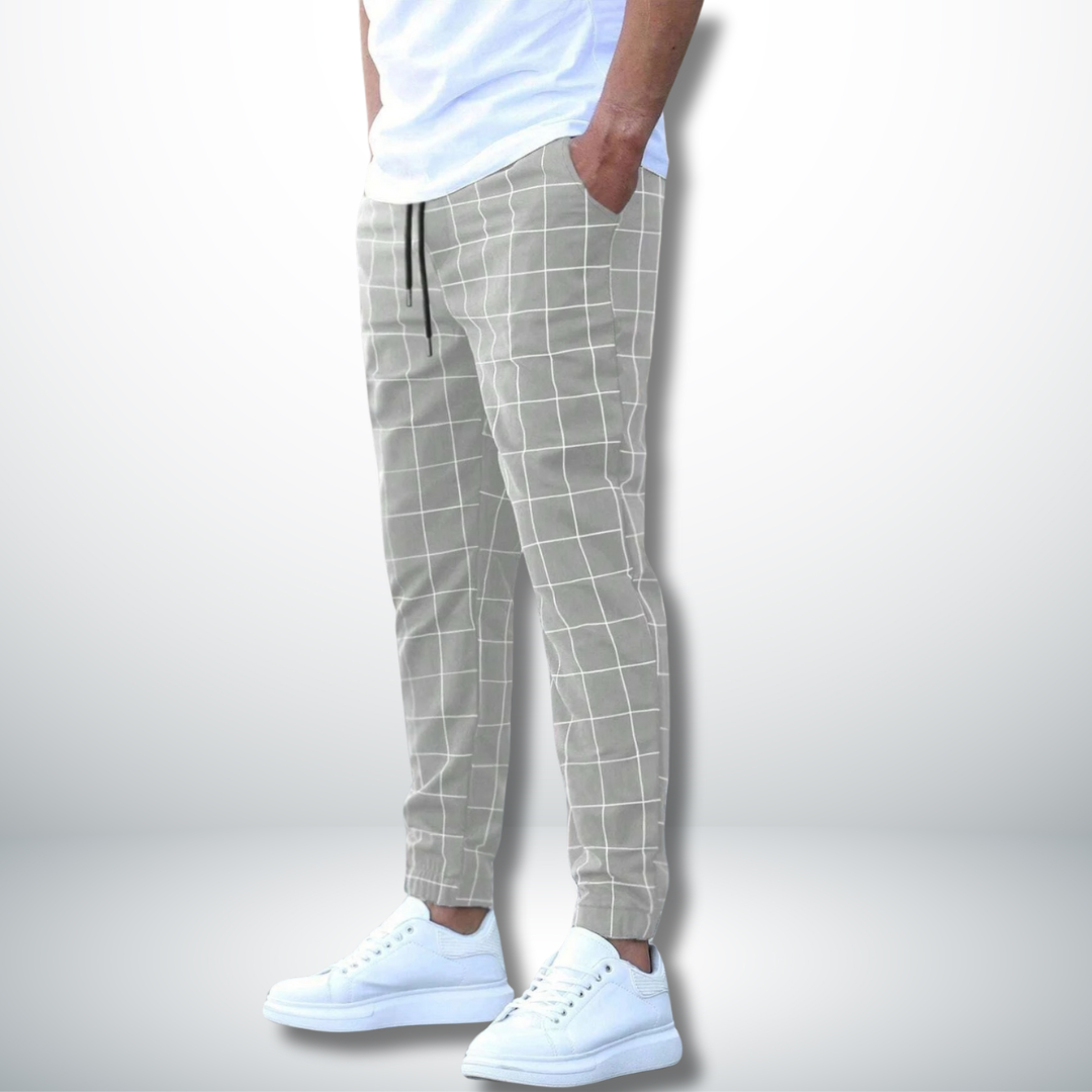 Costa™ Comfortable Checked Trousers