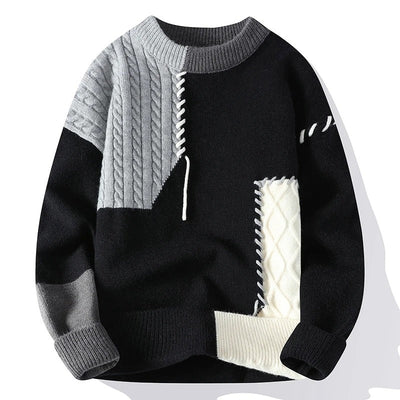 Keystone™ Patchwork Sweater - Navenport