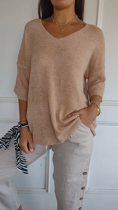 Becca™ V-Neck Knit Top