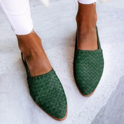 Selora™ Chic Woven Slingbacks