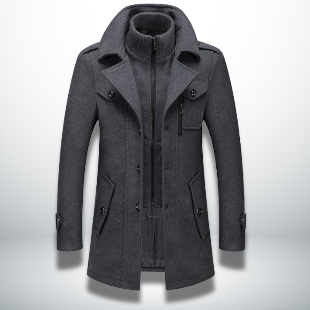 Angelo™ Refined Wool-Blend Coat