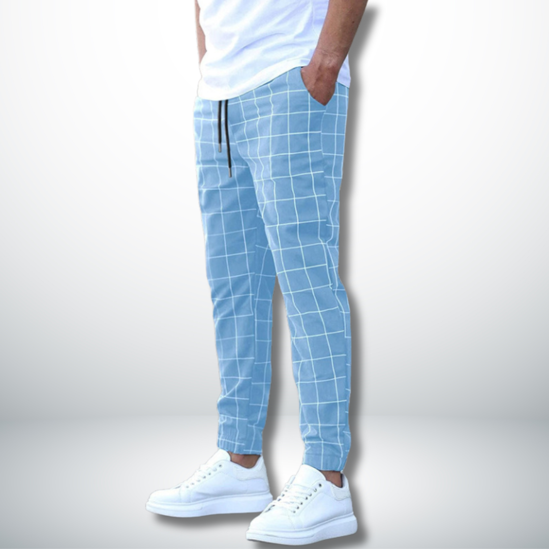 Costa™ Comfortable Checked Trousers