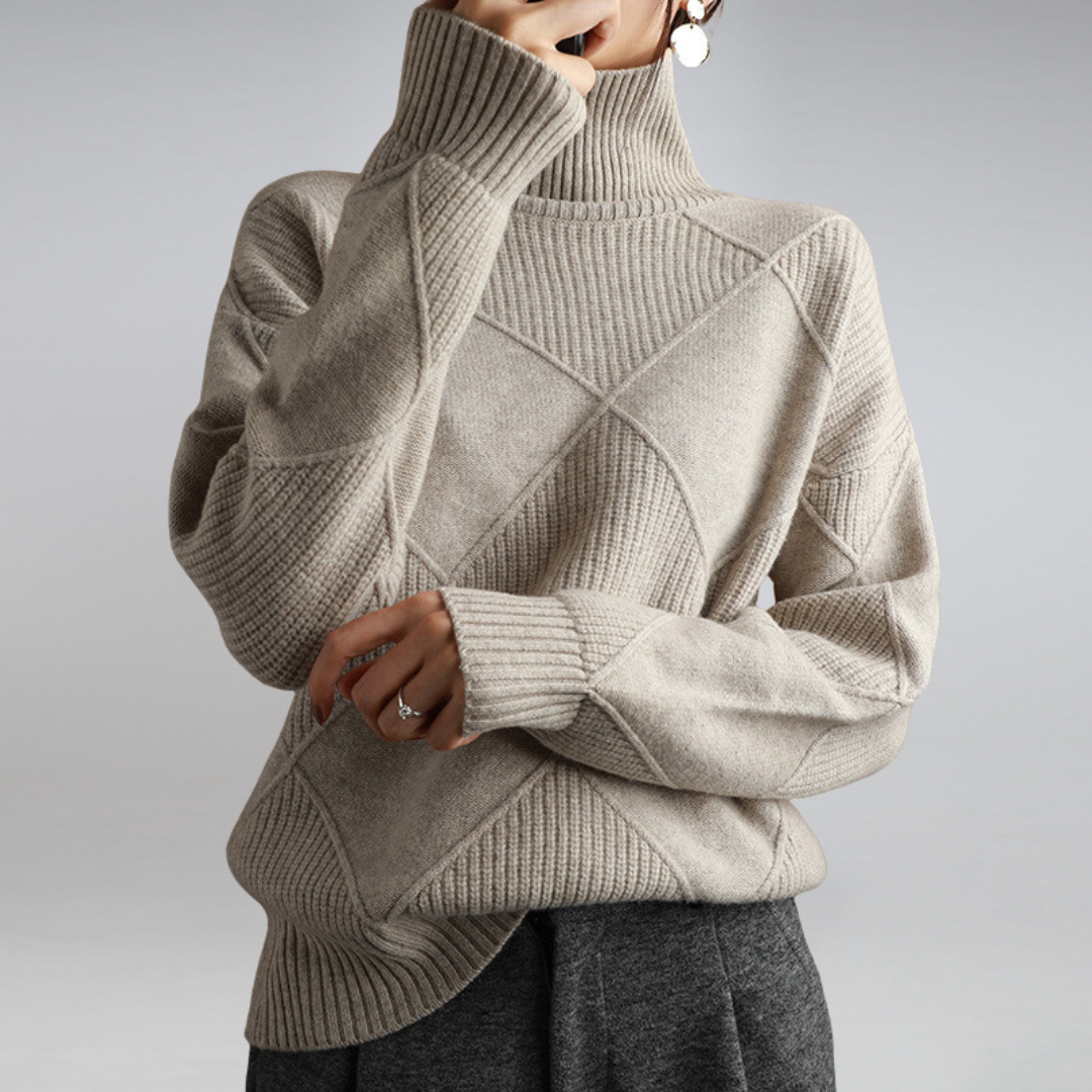 Rose™ Roll Neck Jumper