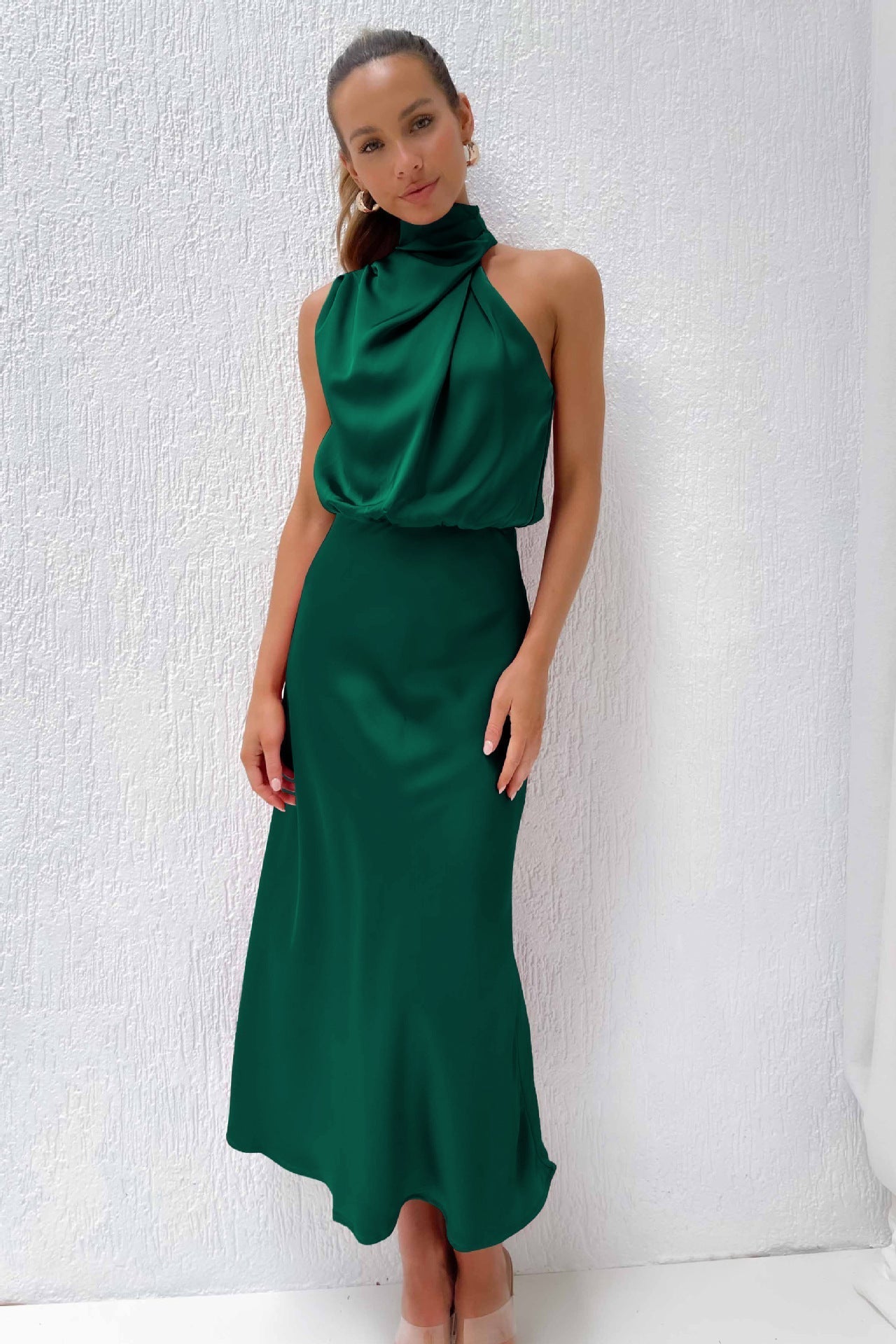 Mariana™ Long Satin Dress