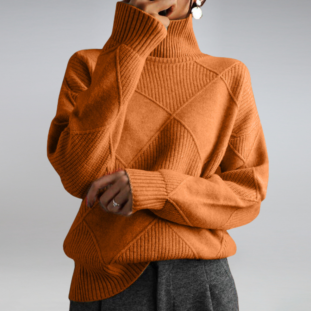 Rose™ Roll Neck Jumper