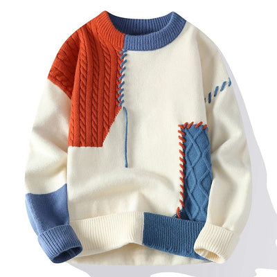 Keystone™ Patchwork Sweater - Navenport