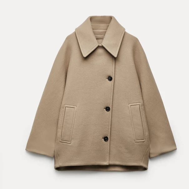 Nicky™ Oversized Wool Coat - Navenport