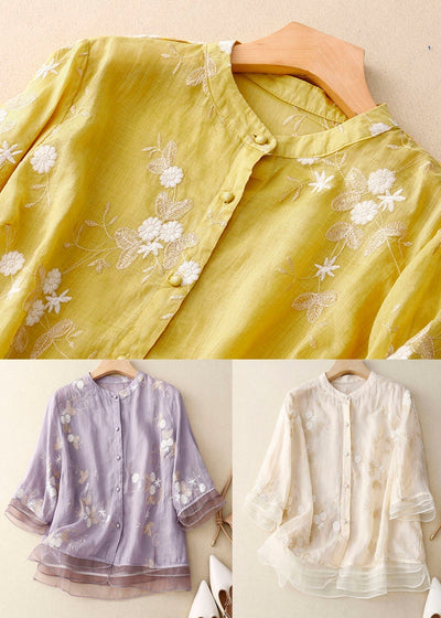 Emmeline™ Stylish Embroidered Blouse