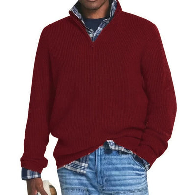 Jerome™ Essential Zip Neck Sweater