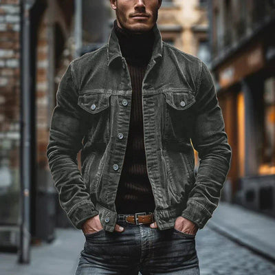 Colin™ Retro Corduroy Jacket – Timeless Style & Functionality