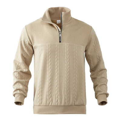 Joseph™ Premium Quarter Zip Sweater - Navenport