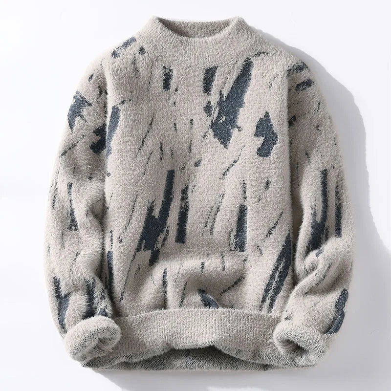 Nordic™ Mixed Knit Sweater - Navenport