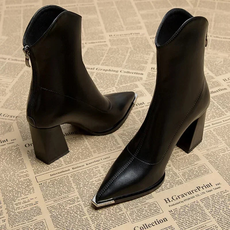 Kjella™ Chrome Tip Chelsea Boot