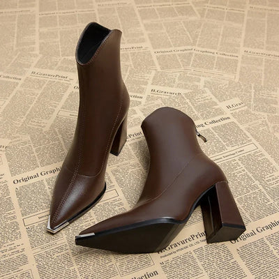 Kjella™ Chrome Tip Chelsea Boot