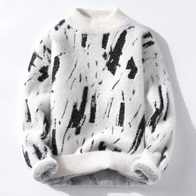 Nordic™ Mixed Knit Sweater - Navenport