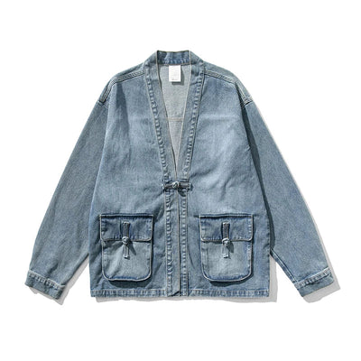 Kiyotake™ Vintage Wash Denim Kimono