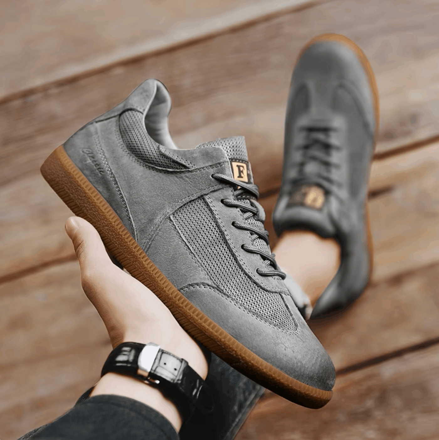 Lorenzo™ Italiano Genuine Leather Sneakers