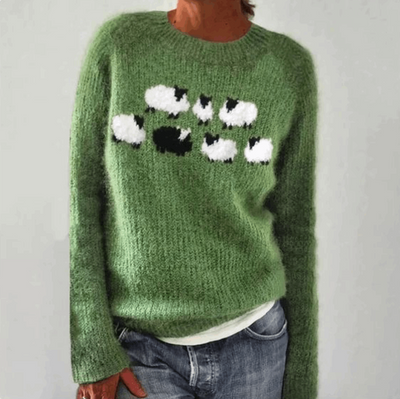 Heidi Autumn Retro Sweater