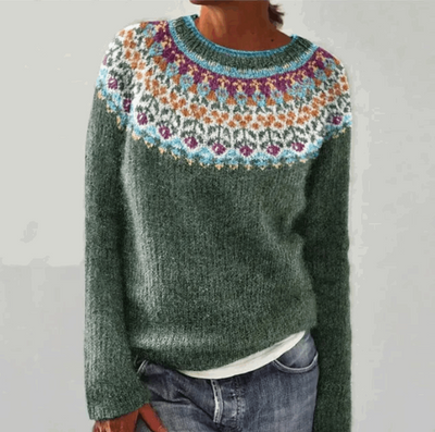 Heidi Autumn Retro Sweater