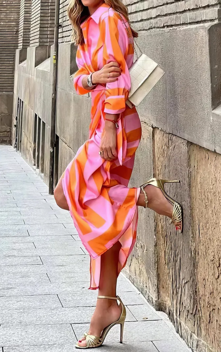 Amira™ Wrap Print Dress