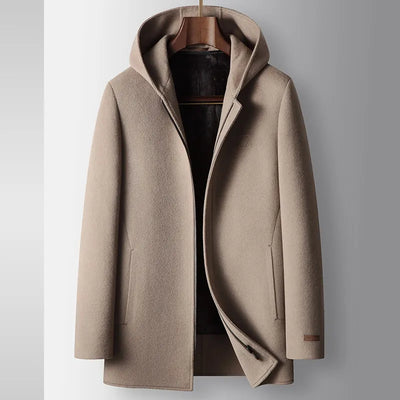 Salvatore™ 100% Woolen Hooded Coat