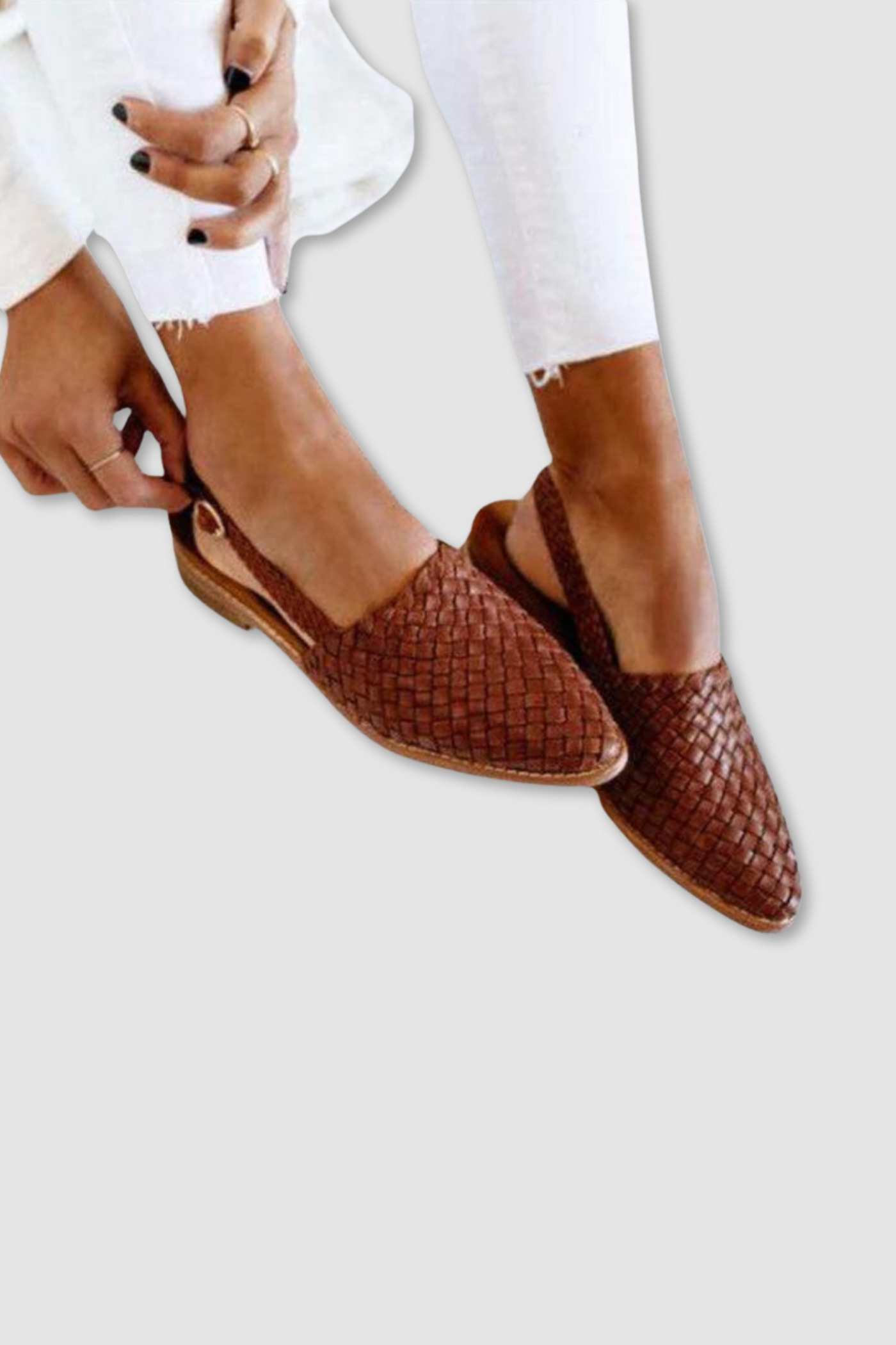 Selora™ Chic Woven Slingbacks