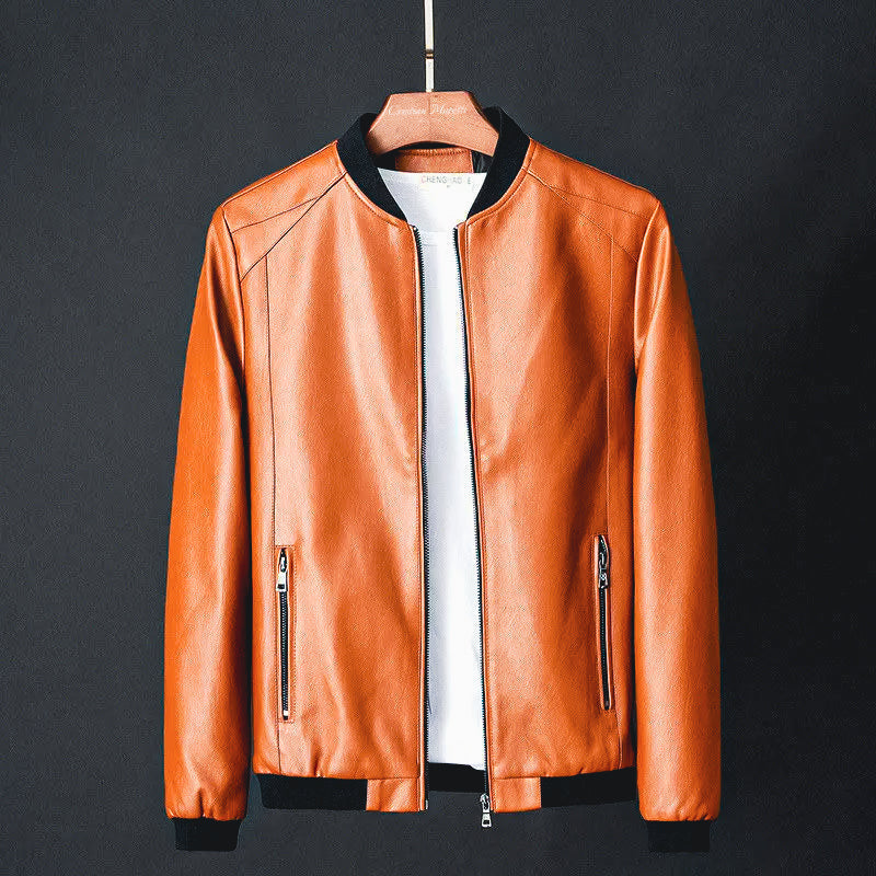 Giulio™ Casual Leather Jacket - Navenport