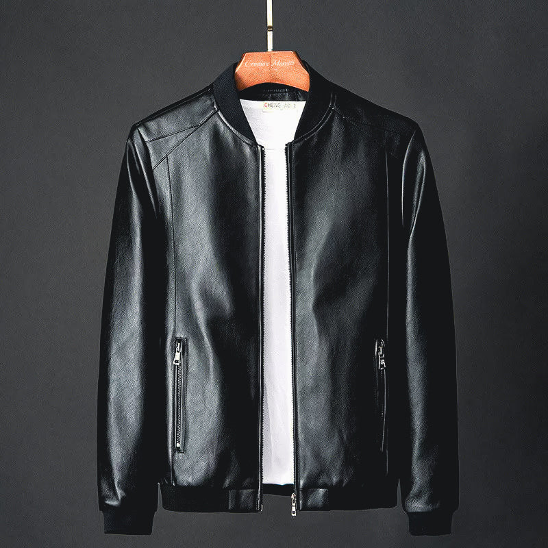 Giulio™ Casual Leather Jacket - Navenport