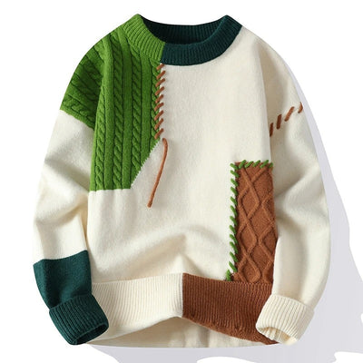 Keystone™ Patchwork Sweater - Navenport