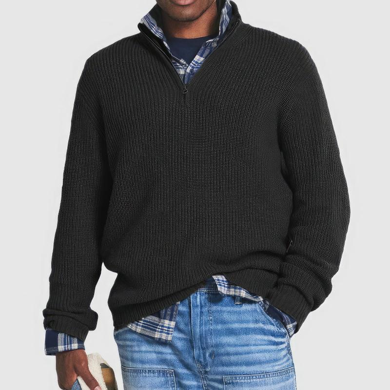 Jerome™ Essential Zip Neck Sweater