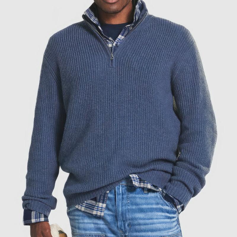 Jerome™ Essential Zip Neck Sweater