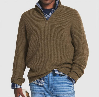 Jerome™ Essential Zip Neck Sweater