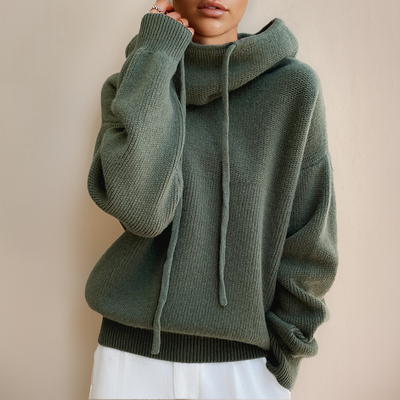 Cloé™ Merino Wool Roll Neck Jumper