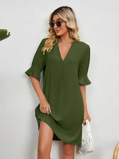 Michelle™ Summer Dress with V-neck