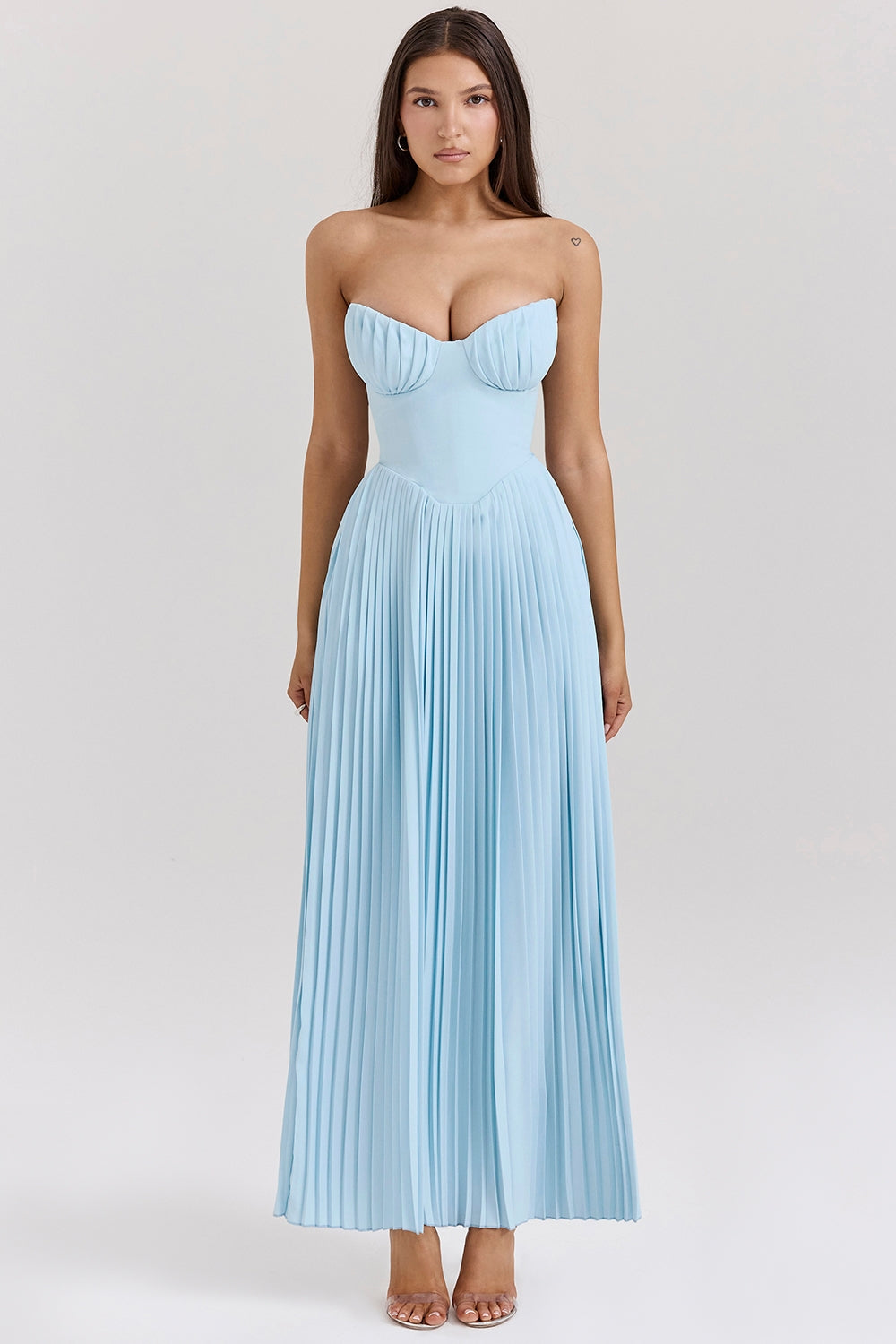 Michaela™ Long Dress With Corset