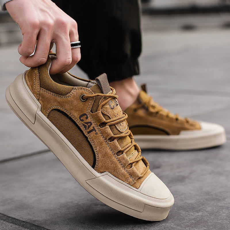 CAT® Urban Style Leather Sneakers