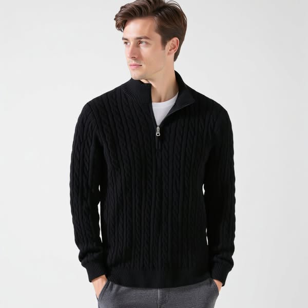 Enrique™ Essential Premium Zip Sweater