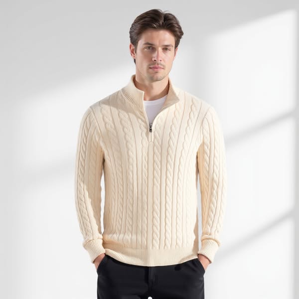 Enrique™ Essential Premium Zip Sweater