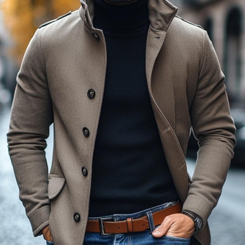 Rowan™ Tailored Wool-Blend Coat