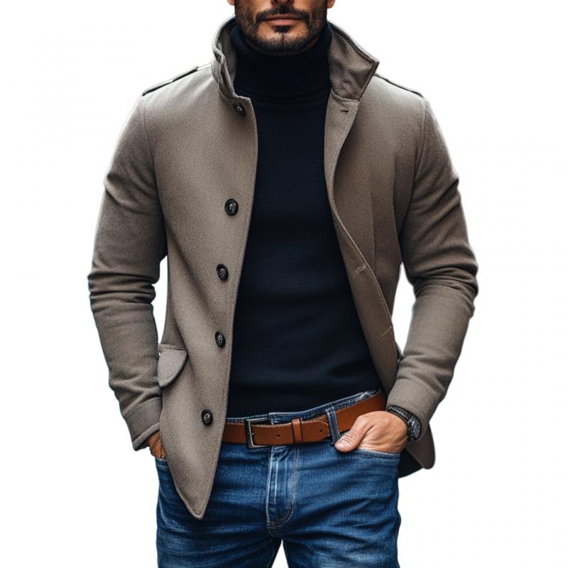 Rowan™ Tailored Wool-Blend Coat