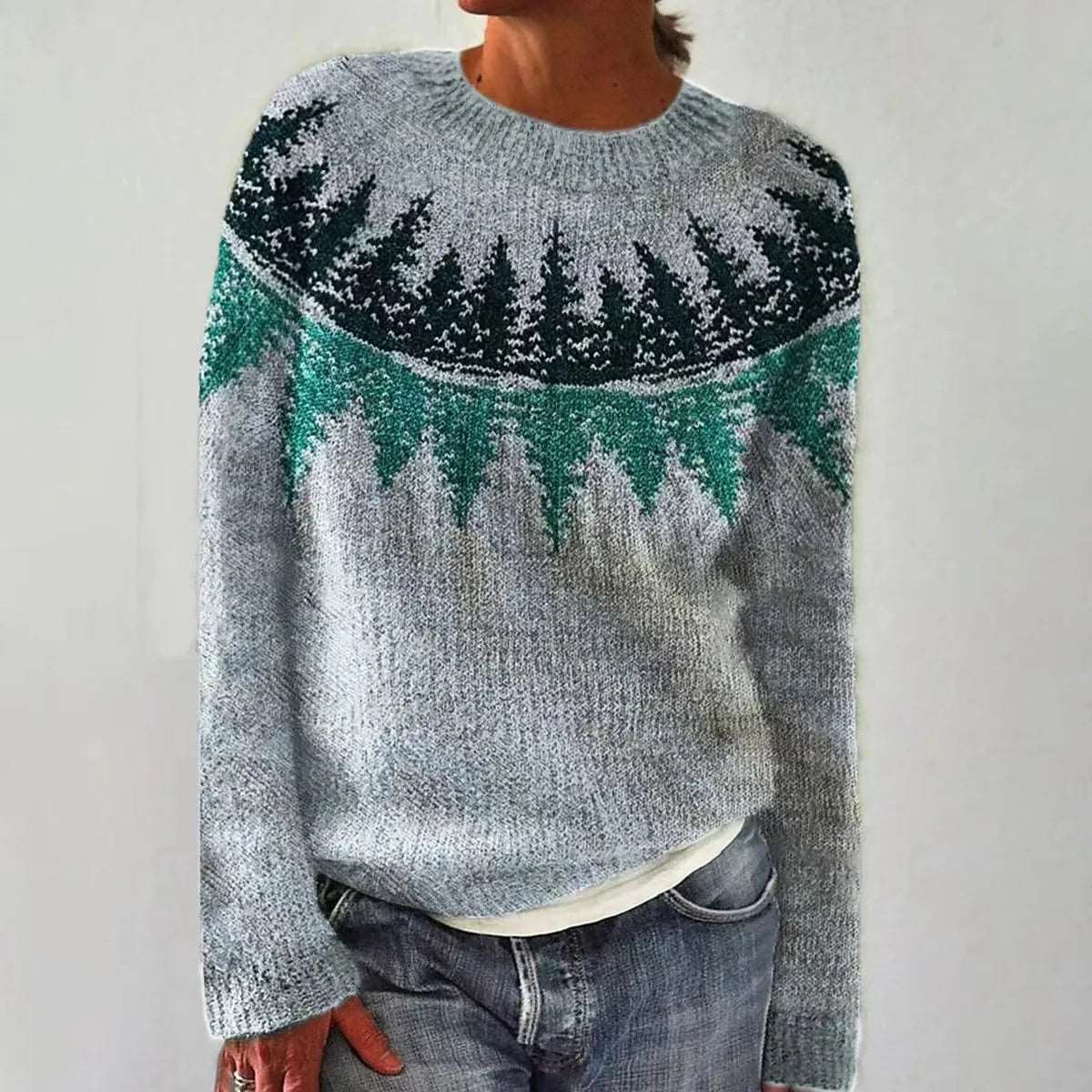 Heidi Autumn Retro Sweater