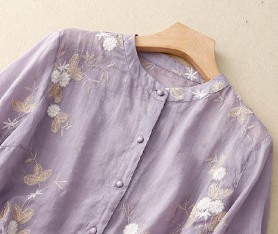 Emmeline™ Stylish Embroidered Blouse